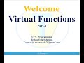 Part 8   Virtual Functions - C++
