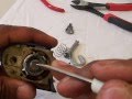 BMW E46 Door Lock Tumbler Repair DIY Part 2 of 3