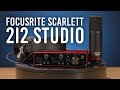 Focusrite scarlett 2i2 studio 3rd gen built for home recording