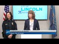 News conference: Announcement regarding Lincoln’s Chief of Police