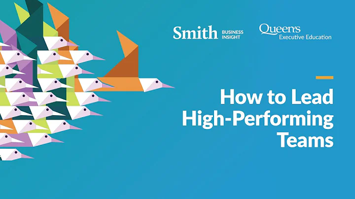 How to Lead High-Performing Teams