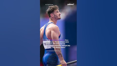 Viral Olympic pole vaulter speaks out after knocking bar with his ‘bulge’ | #yahooaustralia