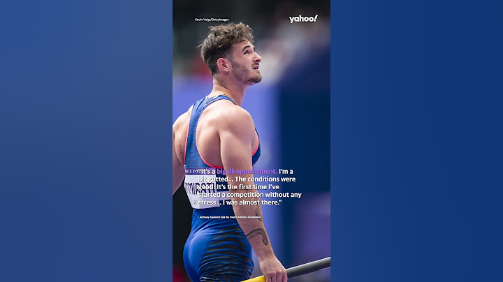 Viral Olympic pole vaulter speaks out after knocking bar with his ‘bulge’ | #yahooaustralia