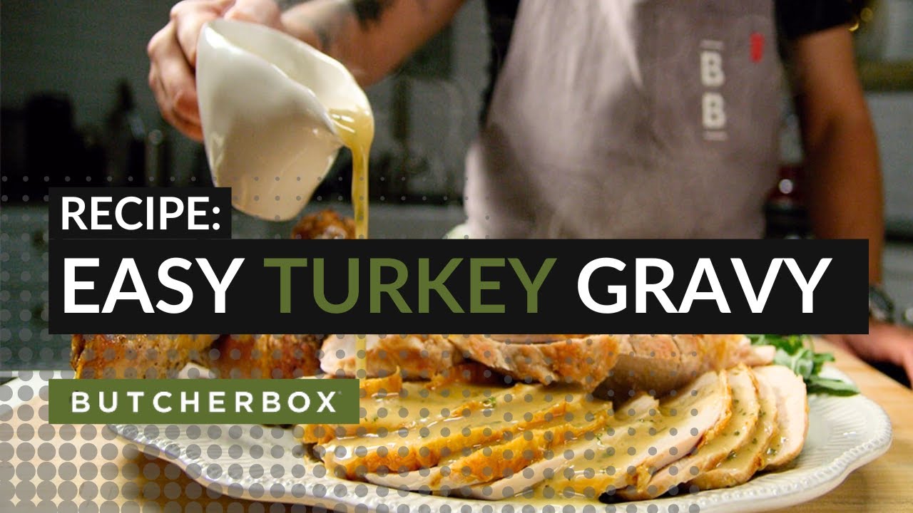 Homemade Gravy Easy Thanksgiving Recipe YouTube