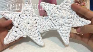 Crochet a star ⭐️ traphilo yarn كروشيه نجمة بخيط الكليم