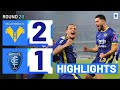 Veronaempoli 21  highlights  the giallobl win at home  serie a 202324