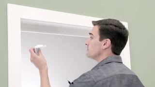 Installing a Lutron Inside Mount Battery Powered Honeycomb Shade