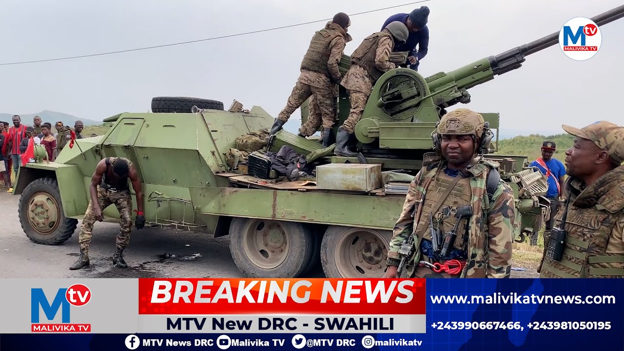 MTV FARDC KUINGIA SAKE KUFURUSHA M23