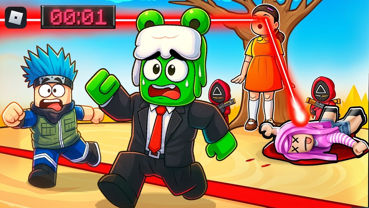 روبلوكس: معركة قوية في لعبة الحبار!! 🔥⚔️😱 مع @OtakuG