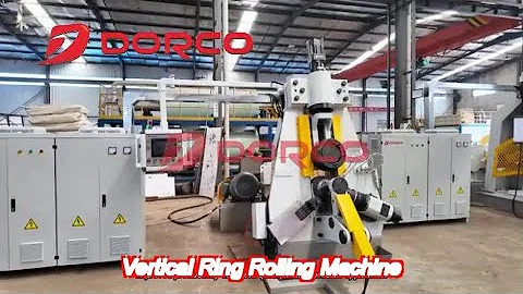 d51k-250 cnc ring rolling machine small footprint ring rolling mill