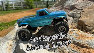 Furitek Torpedo Brushless Redcat Ascent 18! 4s capable? Thoughts and running