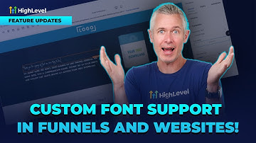 Custom Font Support in Funnels And Websites!