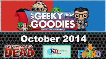 My Geeky Goodies October 2014 Reveal & Review