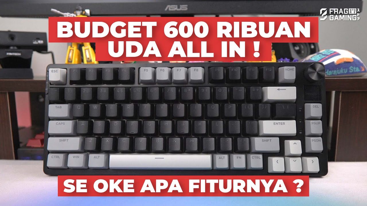 REKOMEN MECHA KEY TERADVANCE UNDER 700 RIBU ! Tecware Phantom S75 😎