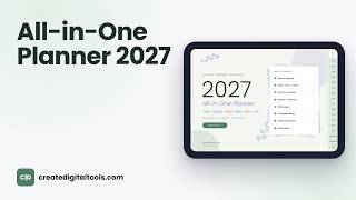 2027 All-in-One Planner Setup Guide & Full Tour | GoodNotes, Notability & iPad