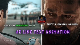 Text Animation Like AE Editors On Alight Motion (+Preset)