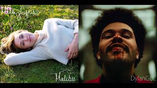 Scared To Live In Malibu | The Weeknd & Miley Cyrus Mashup!