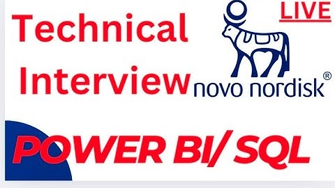 INV:- 0024 Live Novo Nordisk Power-BI/ SQL Technical Interview #powerbi #sql #datamodel