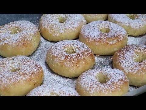 Видео: Без дрожжей и без масла. Воздушные творожные пончики в духовке