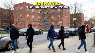 Walking Edenwald Neighborhood The Bronx New York - 4K Walking Tour April 2021