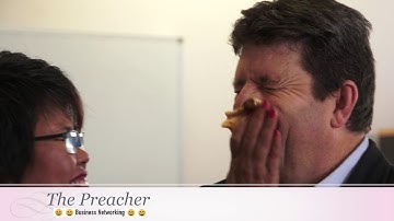 Funny Business Networking Mistake 11: The Preacher