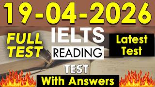 IELTS Reading Practice Test #20🔥 | Full Test with Answers & Explanation | Band 7 