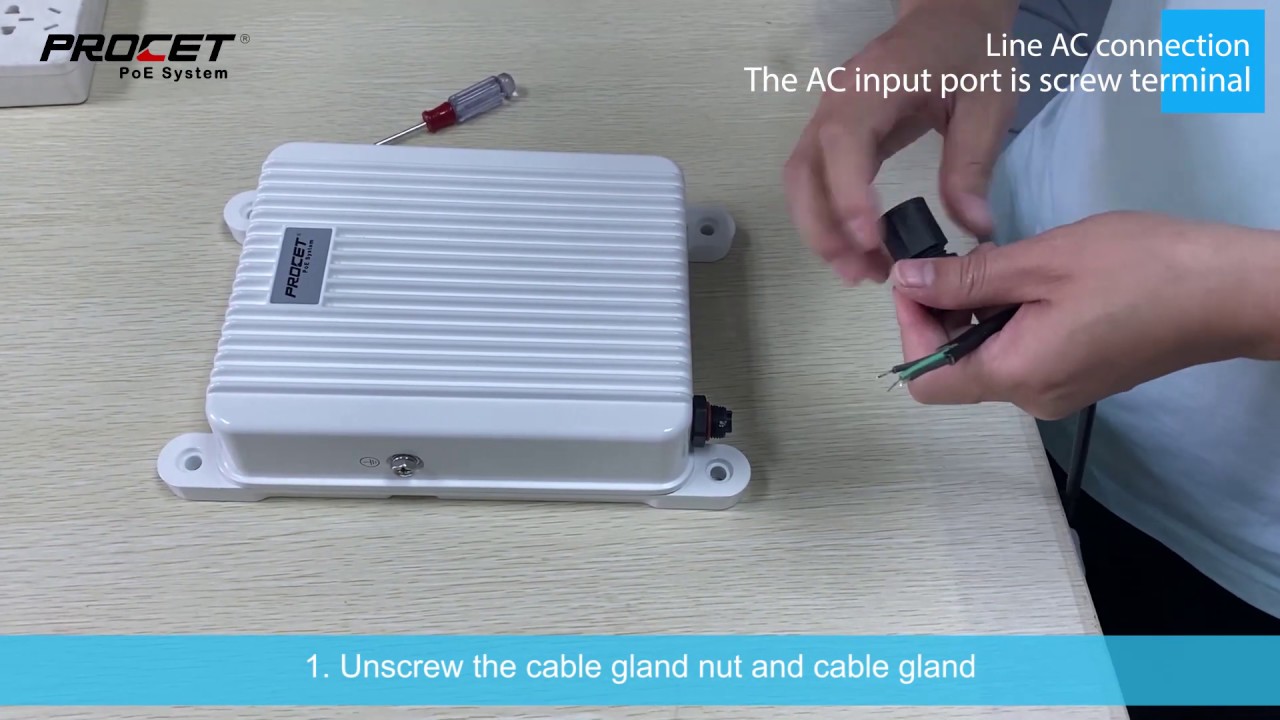 IP67 Outdoor Rated Gigabit PoE Switch with SFP Fiber Port for Backhaul