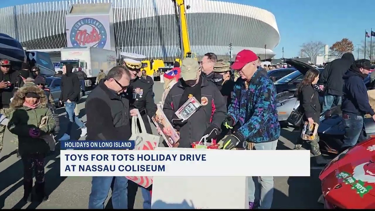 Nassau Coliseum Toys For Tots Event