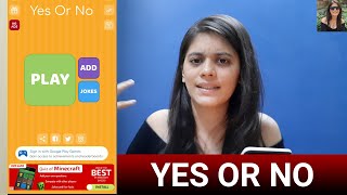 Girl Playing Yes or No Game | Quarantine Fun | Sanikopedia screenshot 3