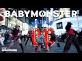 Kpop in public  times square babymonster  batter up dance cover by 404 dance crew