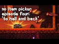 Trying to beat Terraria FTW without picking up items: Hell RNGesus