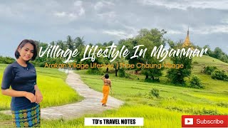 Village Lifestyle in Myanmar (Burma) | Arakan Village Lifestyle  Travel Vlog Myanmar