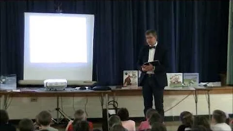 Author Will Hillenbrand visits Monroe Elementary