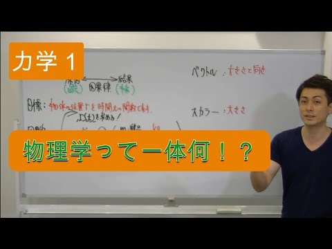 【物理】力学１　物理学とは