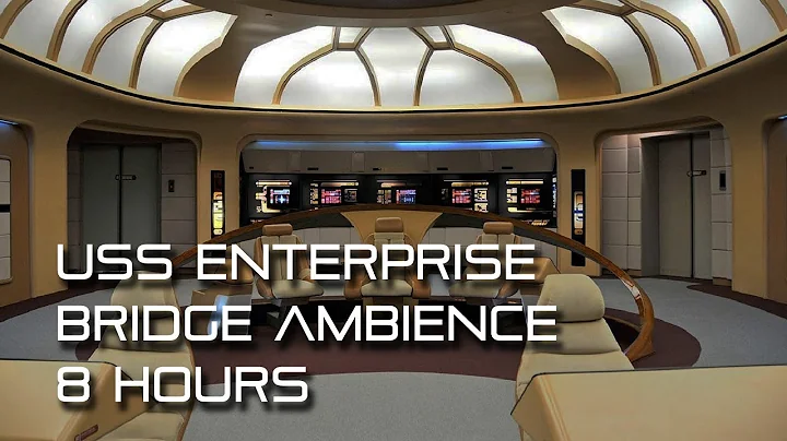 🎧 Star Trek: TNG Bridge Background Ambience *8 HOURS* (for sleep, study, work, relaxation, asmr)