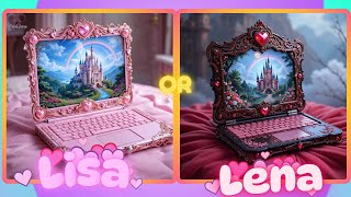 Lisa vs Lena: LAPTOP BATTLE! 💻🔥 Who Has the BEST Setup? #LaptopBattle #LisaVsLena #TechShowdown 