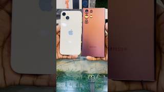 iPhone 13 Vs Samsung S22 Ultra Speed Test #samsung #iphone #apple #ios