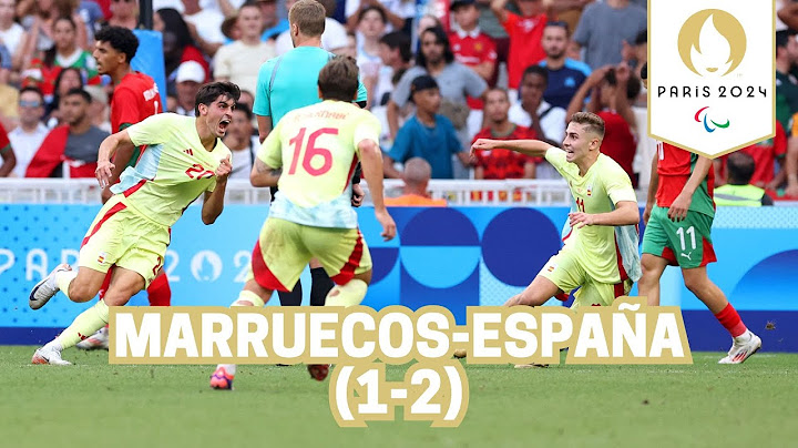 JJOO PARÍS 2024 | Resumen en imágenes del MARRUECOS-ESPAÑA (1-2) que lleva a la Selección a la final