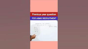 CAN YOU SOLVE IT?🤔 | ANALOGY | AIIMS PREVIOUS YEAR QUESTION | #shorts #maths #viralvideo   #trending