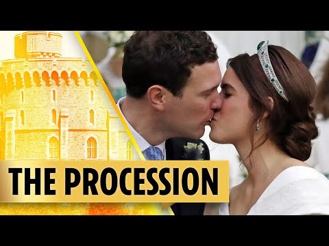 The Procession at Princess Eugenie's Royal Wedding