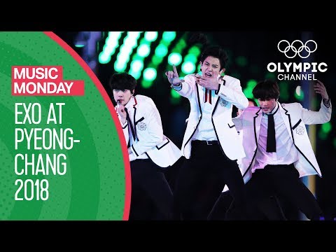 EXO at the Winter Olympics -  FULL Performance - PyeongChang 2018 Closing Ceremony | Music Monday