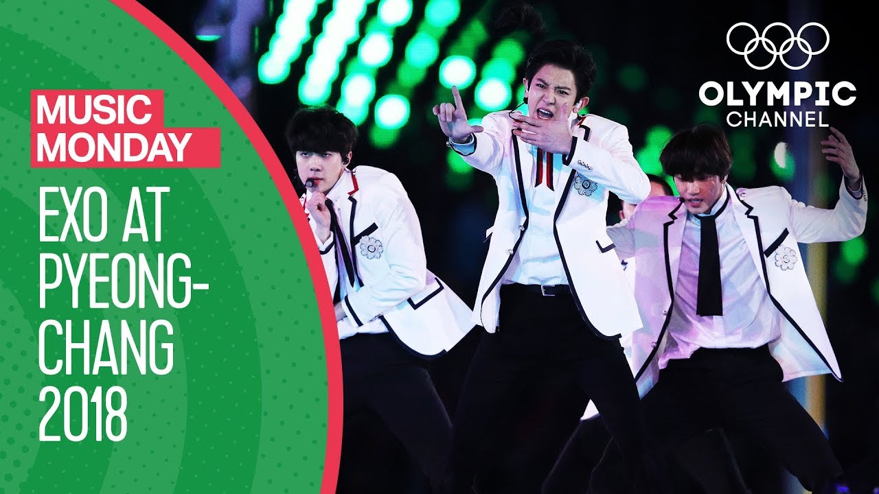 EXO at the Winter Olympics -  FULL Performance - PyeongChang 2018 Closing Ceremony | Music Monday