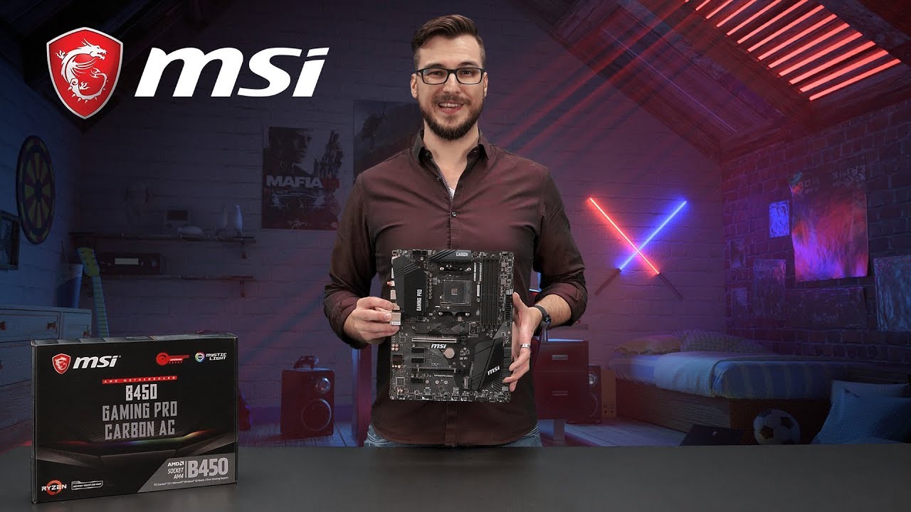 Perform in Style the B450 GAMING PRO CARBON | Gaming Motherboard | MSI -