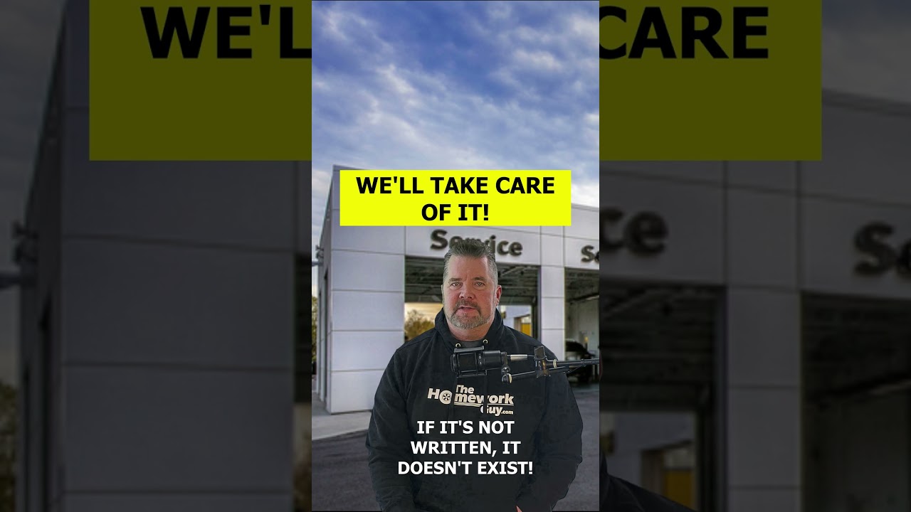 «Почему устные обещания ничего не стоят в автосалоне» — Кевин Хантер