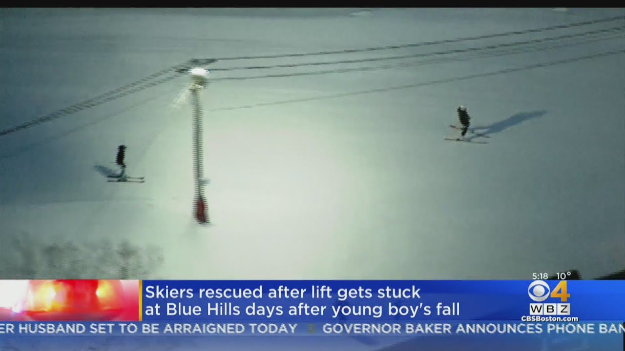 Blue Hills Ski Area Skiers Stuck On Chair Lift Days After Boy's Fall