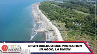 DPWH builds shore protection in Agoo, La Union