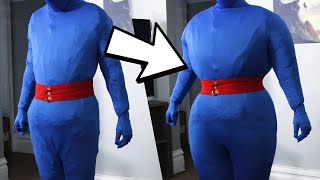 Wearing a Morphsuit Over an Inflation Suit!
