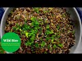 How To Cook WILD RICE Without Soaking it Overnight - Wild Rice Approved For Alkaline Diet - Grubanny