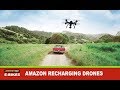 AMAZON Patents recharging drone