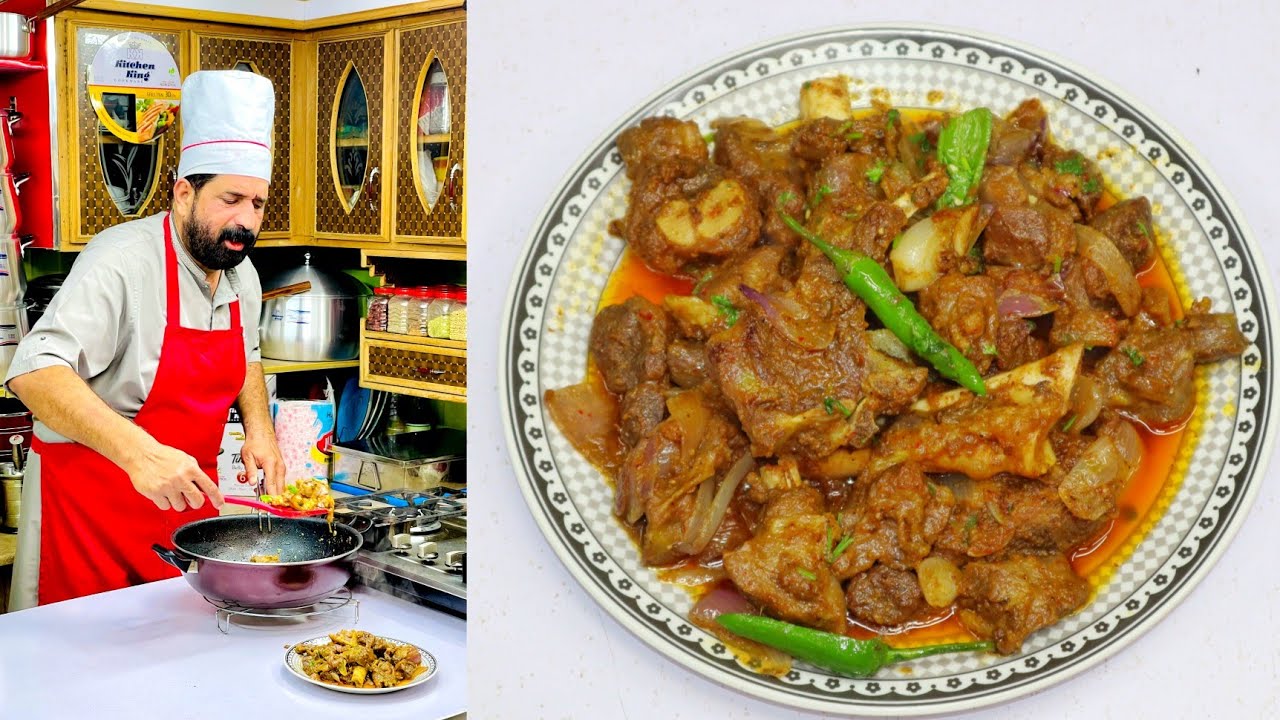 Mutton Sukka Recipe Best Bhuna Gosht Quick and Easy Recipe BaBa